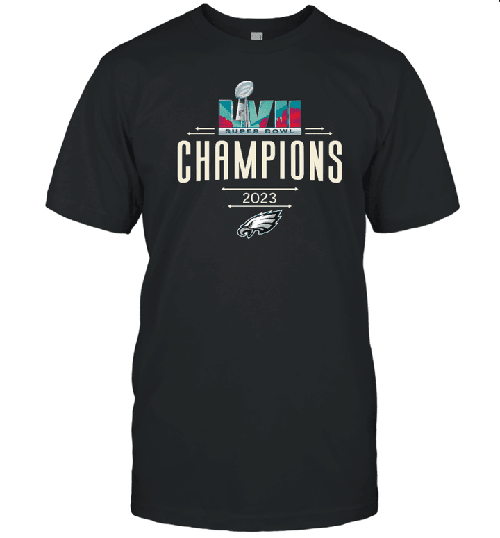 Philadelphia Eagles - Super Bowl Championship 2023 Unisex 2D T- Shirt V2