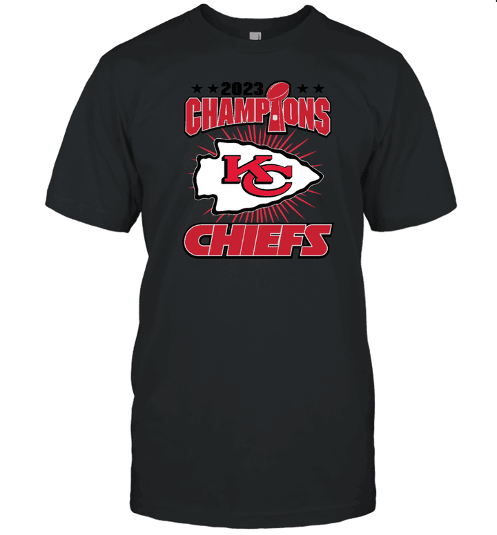 Kansas City Chiefs - Super Bowl Championship 2023 Unisex 2D T- Shirt V17