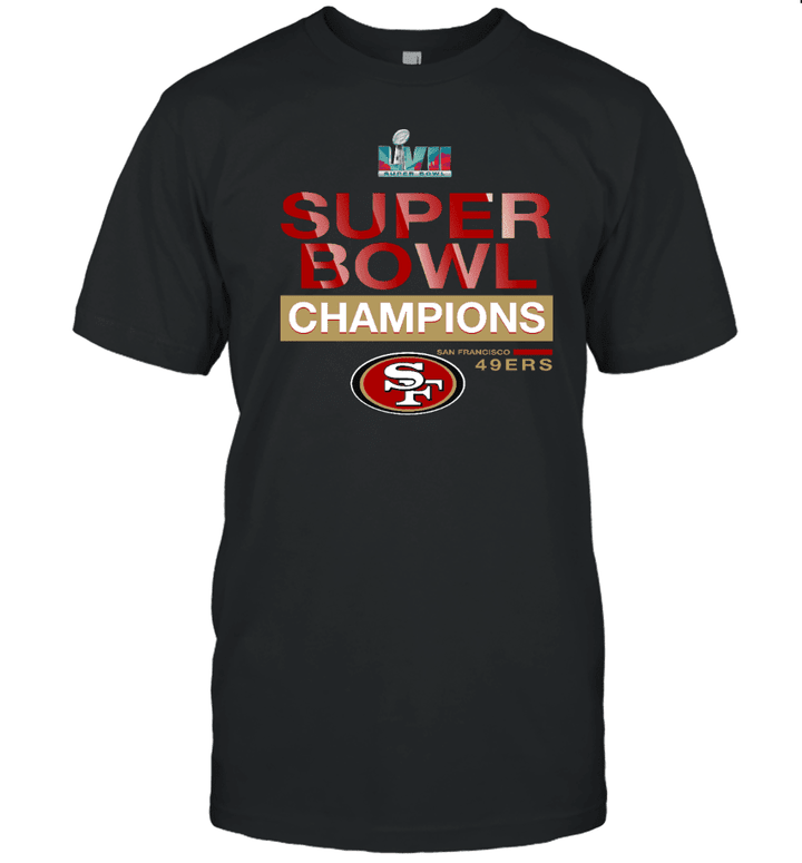 San Francisco 49ers - Super Bowl Championship 2023 Unisex 2D T- Shirt V11