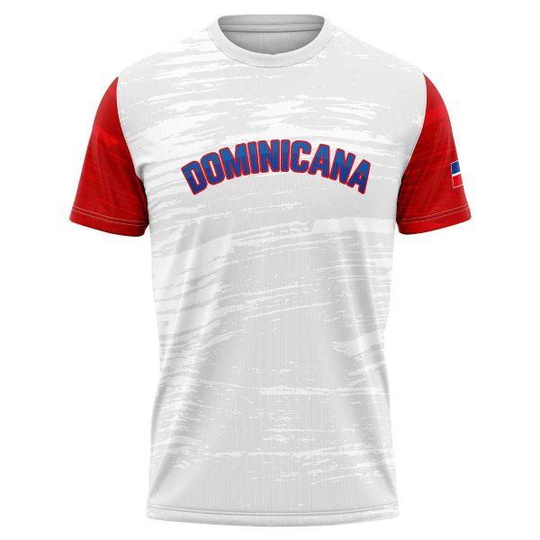 Dominicana 2023 Men Baseball 3D T-Shirt For Fan