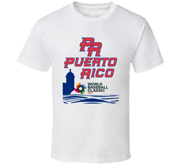Puerto Rico World Baseball Classic 2023 2D T-Shirt For Fan