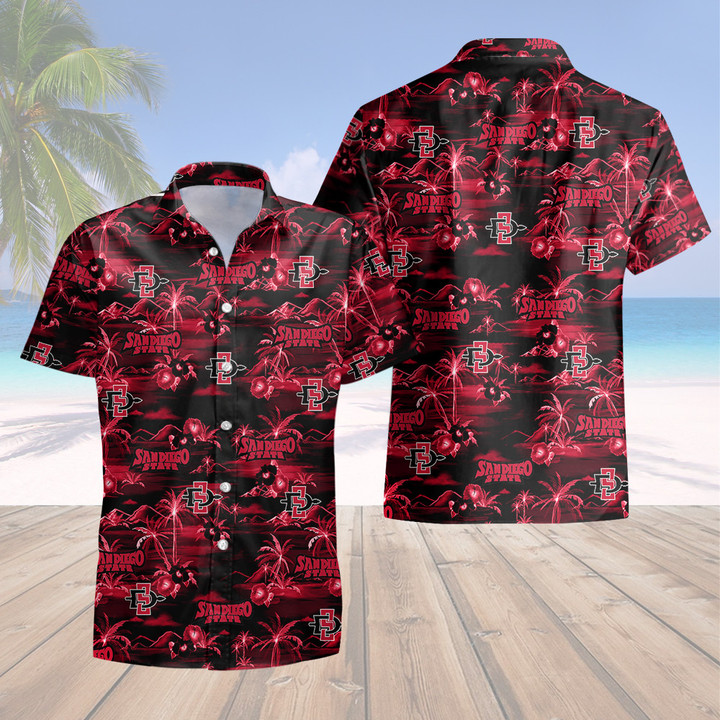 San Diego State Aztecs National Collegiate Athletic Pattern 2023 Hawaiian Shirt