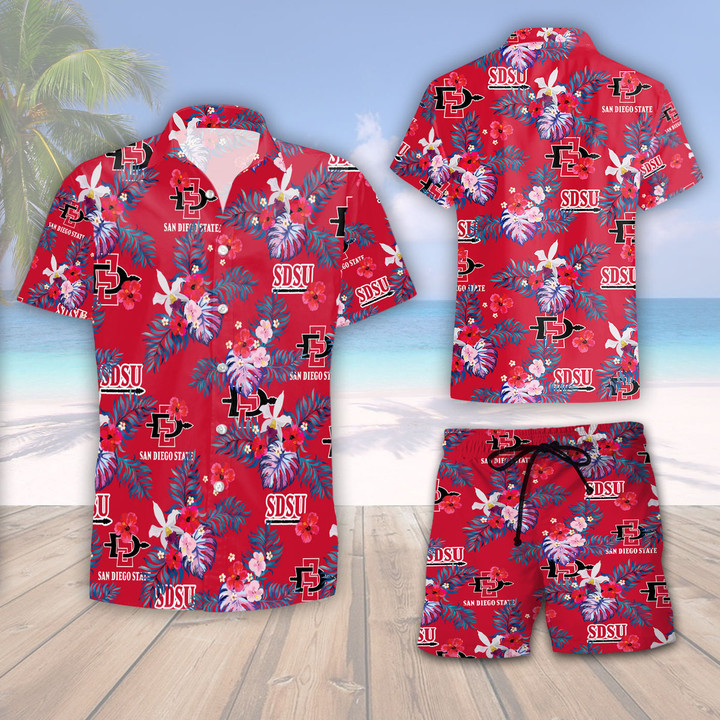 San Diego State Aztecs - National Collegiate Athletic Association 2023 AOP Hawaiian Shirt V3