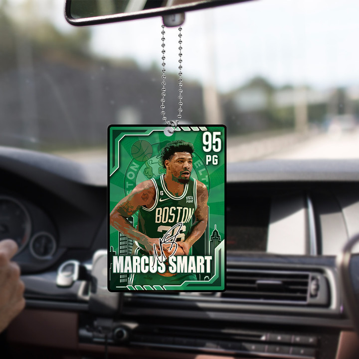 Marcus Smart Boston Celtics Ornament Decor For Car Mirror And Backpack