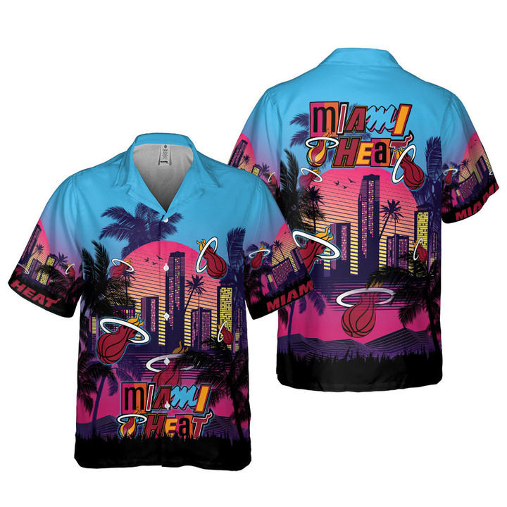 Miami Heat National Basketball Association 2023 AOP Hawaiian Shirt SH1SF