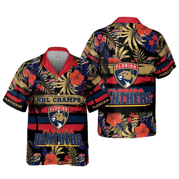 Florida Panthers - National Hockey League 2023 AOP Hawaiian Shirt V2