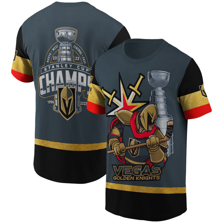 Vegas Golden Knights - National Hockey League 2023 AOP T-Shirt V1