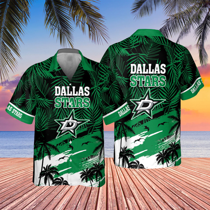 Dallas Stars National Hockey League 2023 AOP Hawaiian Shirt SH1NHFI