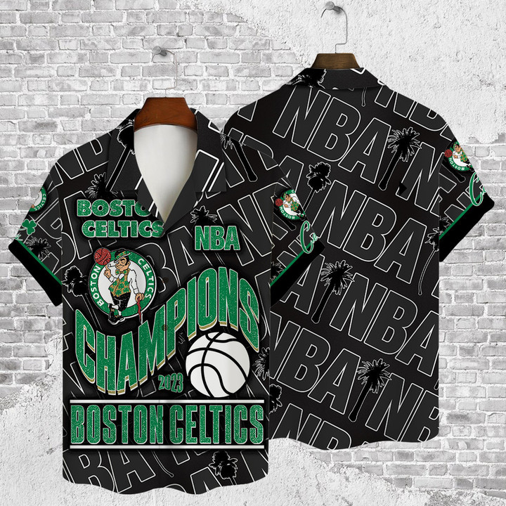 Boston Celtics - National Basketball Association 2023 AOP Hawaiian Shirt V76