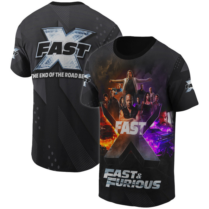 Fast X The End Of The Road Begins Limited Edition 2023 AOP T-Shirt