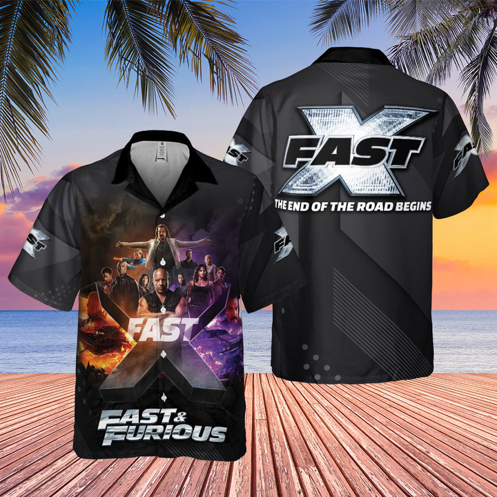 Fast X The End Of The Road Begins Limited Edition 2023 3D Hawaiian Shirt