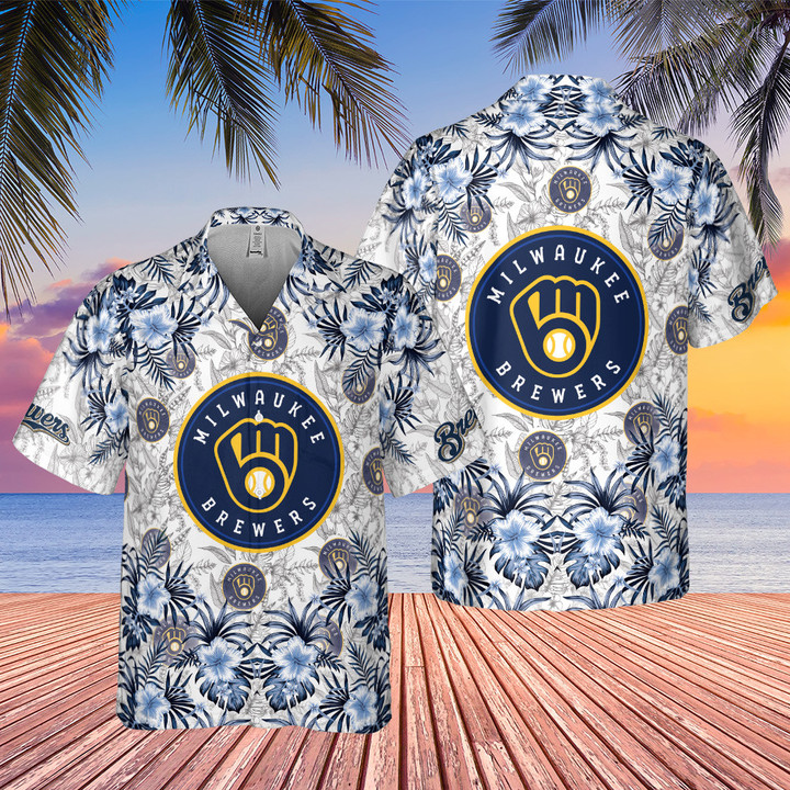 Milwaukee Brewers - Major League Baseball 2023 AOP Hawaiian Shirt V36