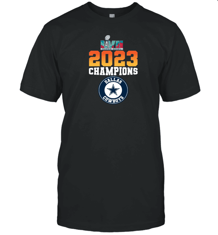 Dallas Cowboys - Super Bowl Championship 2023 Unisex 2D T- Shirt V7