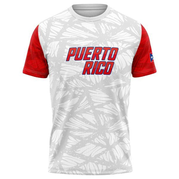 Puerto Rico New Design 2023 Men Baseball 3D T-Shirt For Fan