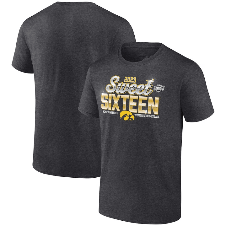Iowa Hawkeyes Women's Basketball Sweet Sixteen Print 2D T-Shirt