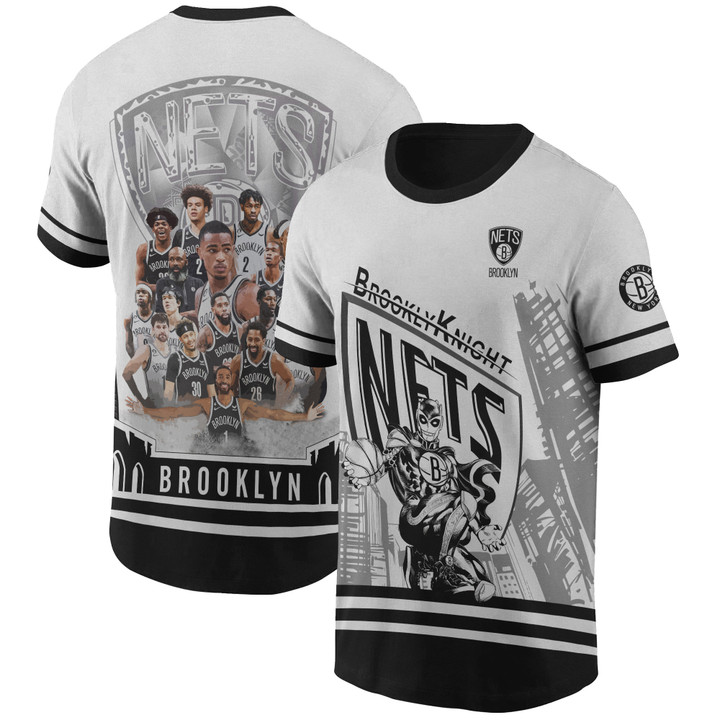 Brooklyn Nets - National Basketball Association 2023 Unisex AOP T-Shirt V6