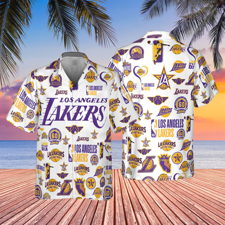Los Angeles Lakers - National Basketball Association 2023 AOP Hawaiian Shirt V9