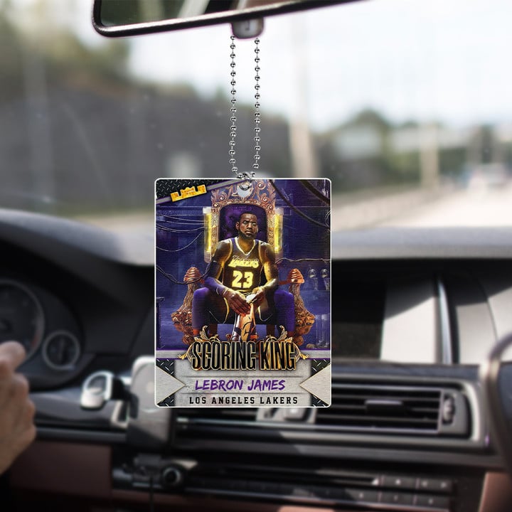 Lebron James Scoring King Los Angeles Lakers Ornament
