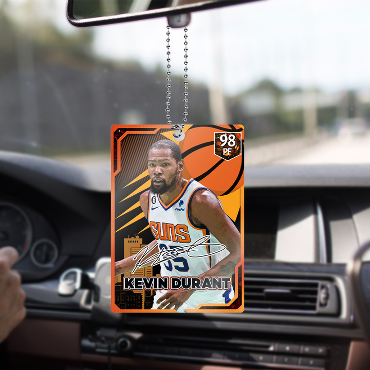 Kevin Durant Phoenix Sun Ornament Decor For Car Mirror And Backpack
