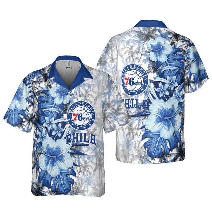 Philadelphia 76ers National Basketball Association 2023 AOP Hawaiian Shirt SH1