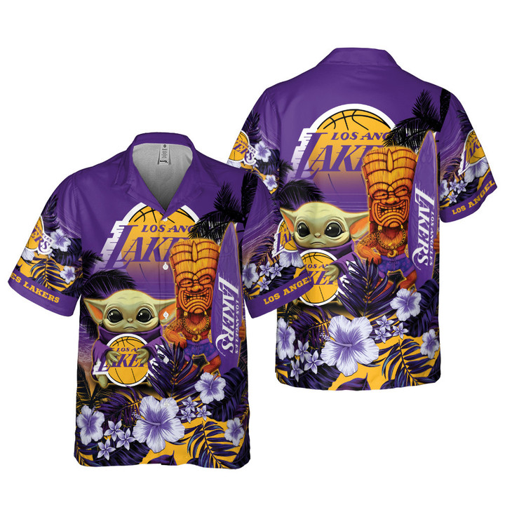 Los Angeles Lakers - National Basketball Association 2023 AOP Hawaiian Shirt V61