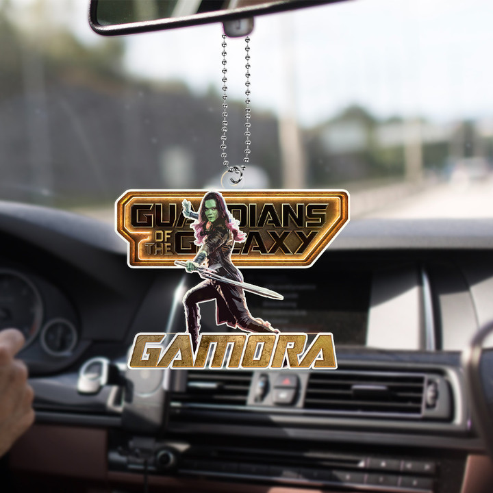 Gamora Guardians Of The Galaxy Ornament Decor For Car Mirror And Backpack