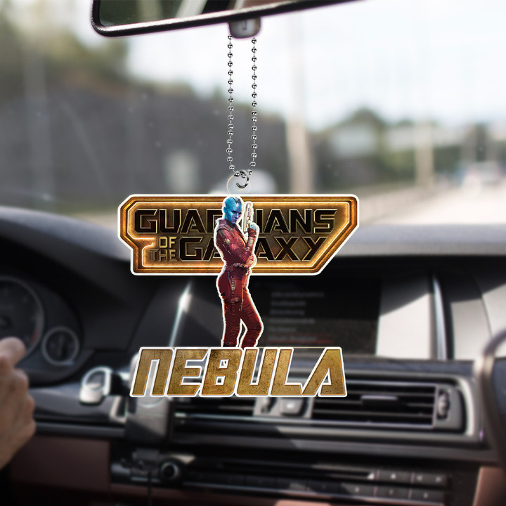 Nebula Guardians Of The Galaxy Ornament Decor For Car Mirror And Backpack