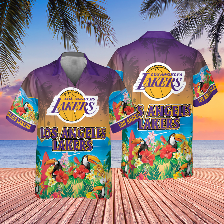 Los Angeles Lakers - National Basketball Association 2023 AOP Hawaiian Shirt V69