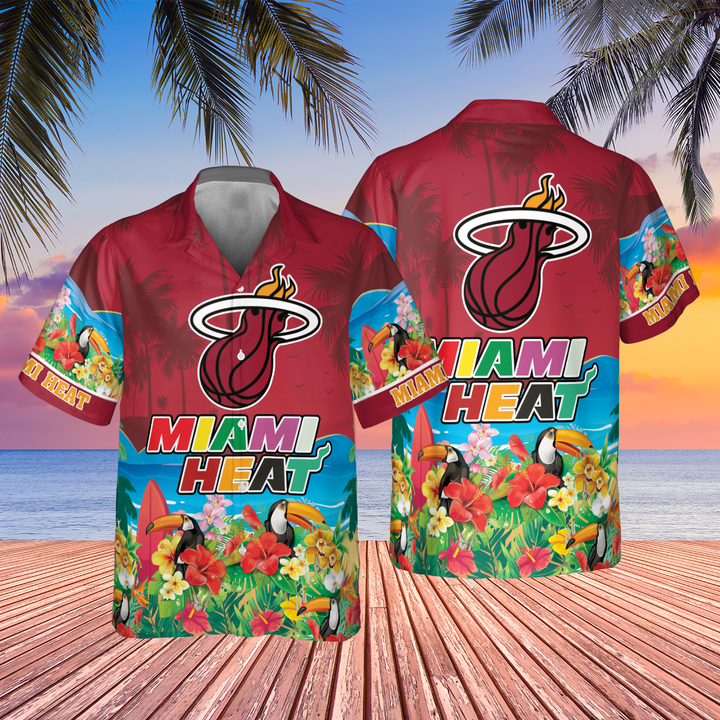 Miami Heat - National Basketball Association 2023 AOP Hawaiian Shirt V70