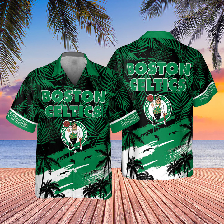Boston Celtics National Basketball Association 2023 AOP Hawaiian Shirt SH1FI