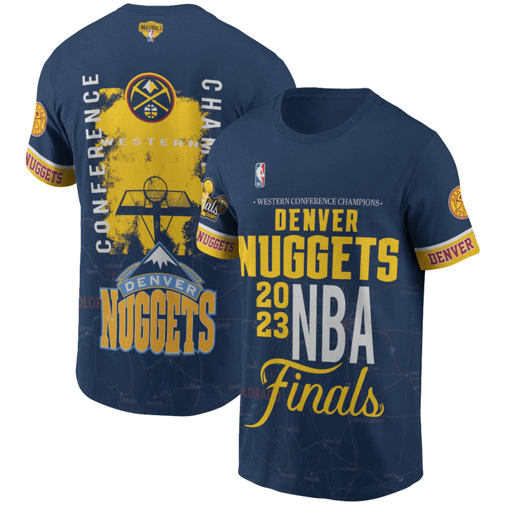 Denver Nuggets - National Basketball Association 2023 AOP T-Shirt V12