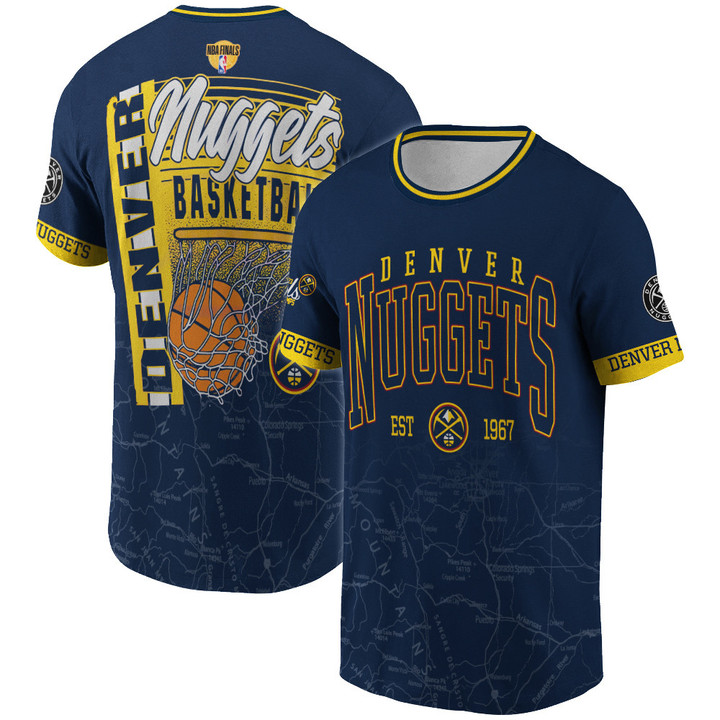 Denver Nuggets - National Basketball Association 2023 AOP T-Shirt V14
