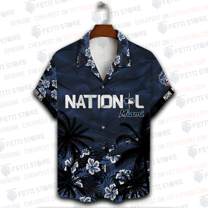 Miami Marlins MLB All Star Custom Hawaiian Shirt STM