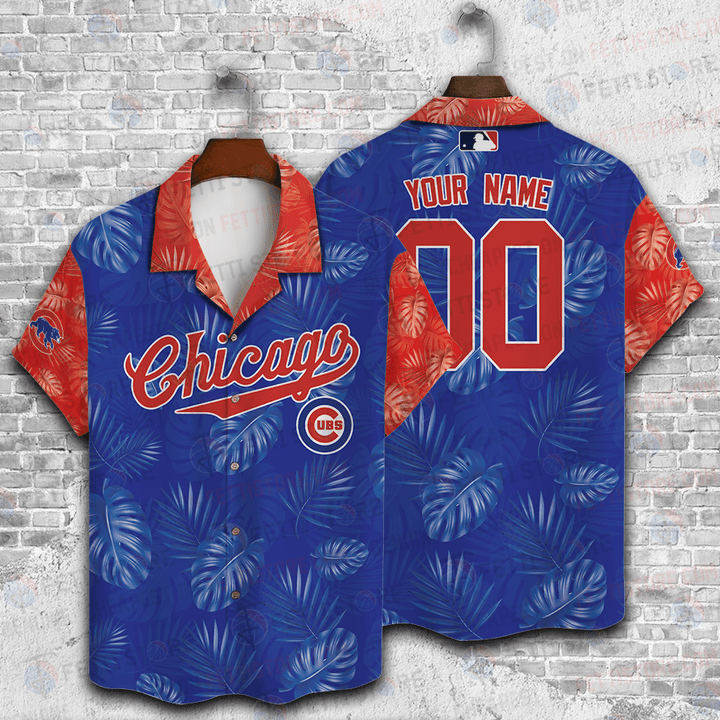 Chicago Cubs Major League Baseball 3D Hawaiian Shirt SH1MLBV11
