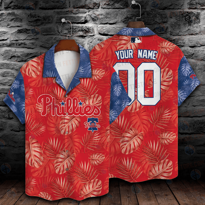 Philadelphia Phillies Major League Baseball 3D Hawaiian Shirt SH1MLBV11