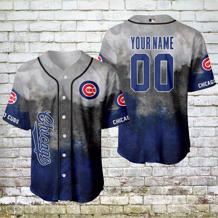 Chicago Cubs MLB Customized AOP Baseball Jersey
