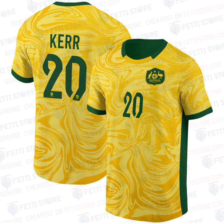 Sam Kerr Australia Women's World Cup 3D T-Shirt