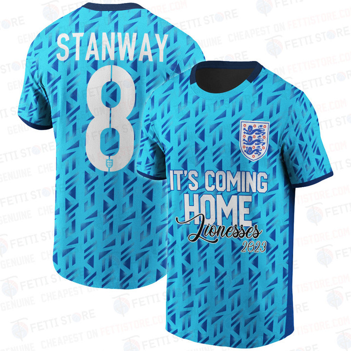 Georgia Stanway England Women's World Cup 3D T-Shirt