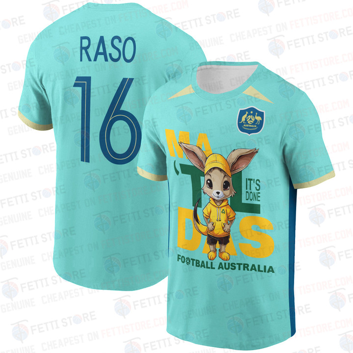 Hayley Raso Matildas Australia Women's World Cup 3D T-Shirt