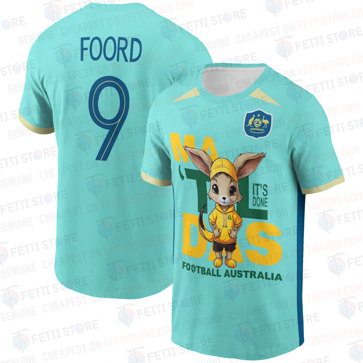 Caitlin Foord Matildas Australia Women's World Cup 3D T-Shirt