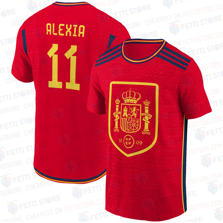 Alexia Putellas Spain Women's National Football Team 3D T-Shirt SH1
