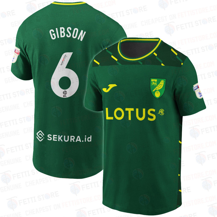 Ben Gibson Norwich City Away Jersey Style AOP T-Shirt