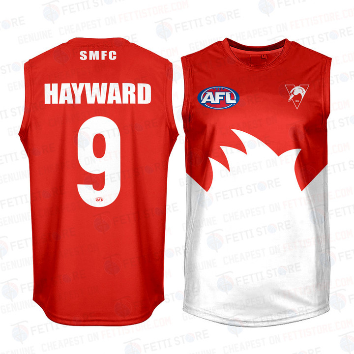Will Hayward Sydney Swans AFL Fan Tank Top Guernsey