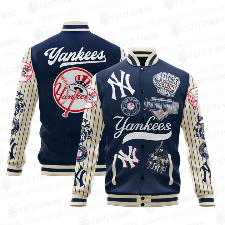 New York Yankees - Major League Baseball AOP Varsity Jacket V6