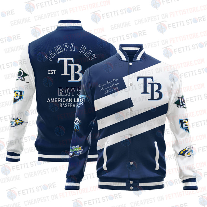 Tampa Bay Rays American League Baseball Varsity Jacket SH1