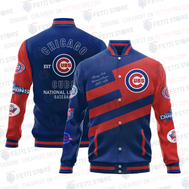 Chicago Cubs American League Baseball Varsity Jacket SH1