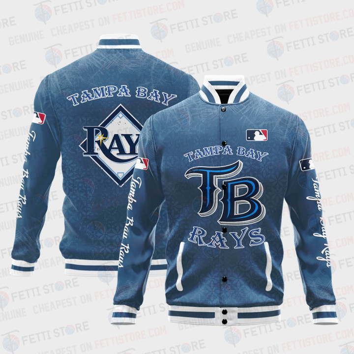 Tampa Bay Rays - Major League Baseball AOP Varsity Jacket V8