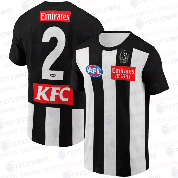 Jordan De Goey Collingwood Magpies Australian Football League 2023 T-Shirt