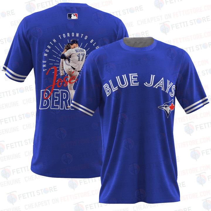 José Berríos Toronto Blue Jays Major League Baseball 3D T-Shirt
