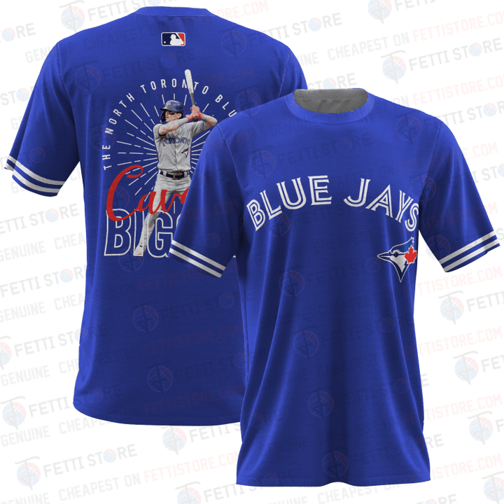 Cavan Biggio Toronto Blue Jays Major League Baseball 3D T-Shirt